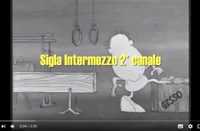 Tv 2° can. Sigla Intermezzo “Bar Sport”